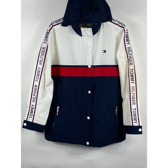 Tommy Hilfiger Jackets & Blazers - Tommy Hilfiger Icon Outerwear Colorblock Jacket Multicolor Size XL Women's D169